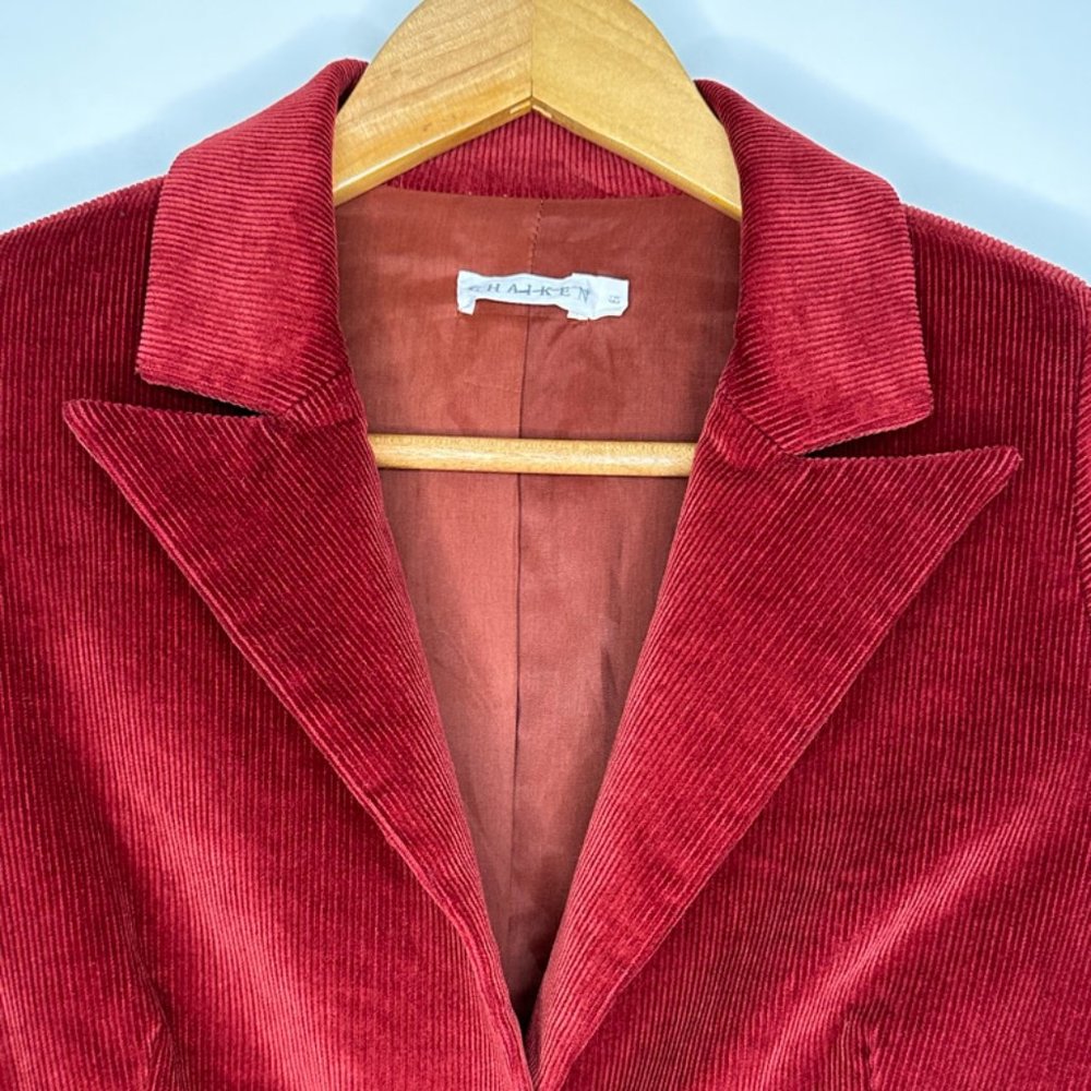 Red Corduroy Jacket